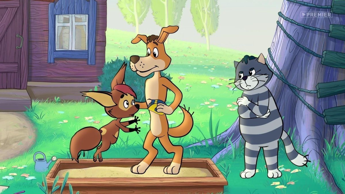 Трое из Простоквашино мультфильм 1978