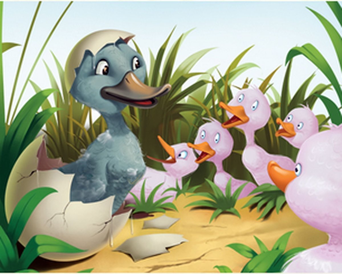 Гадкий утёнок и утята