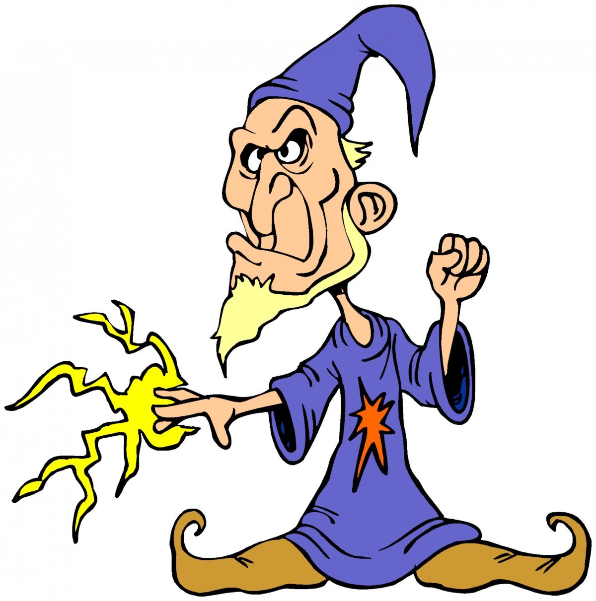 Злой волшебник для детей