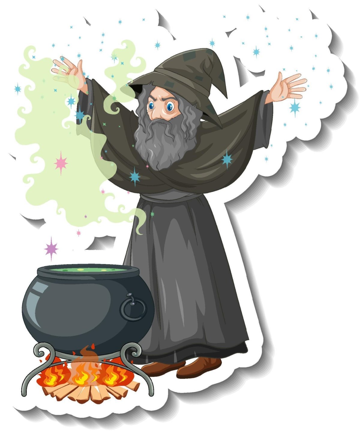 Злой волшебник PNG