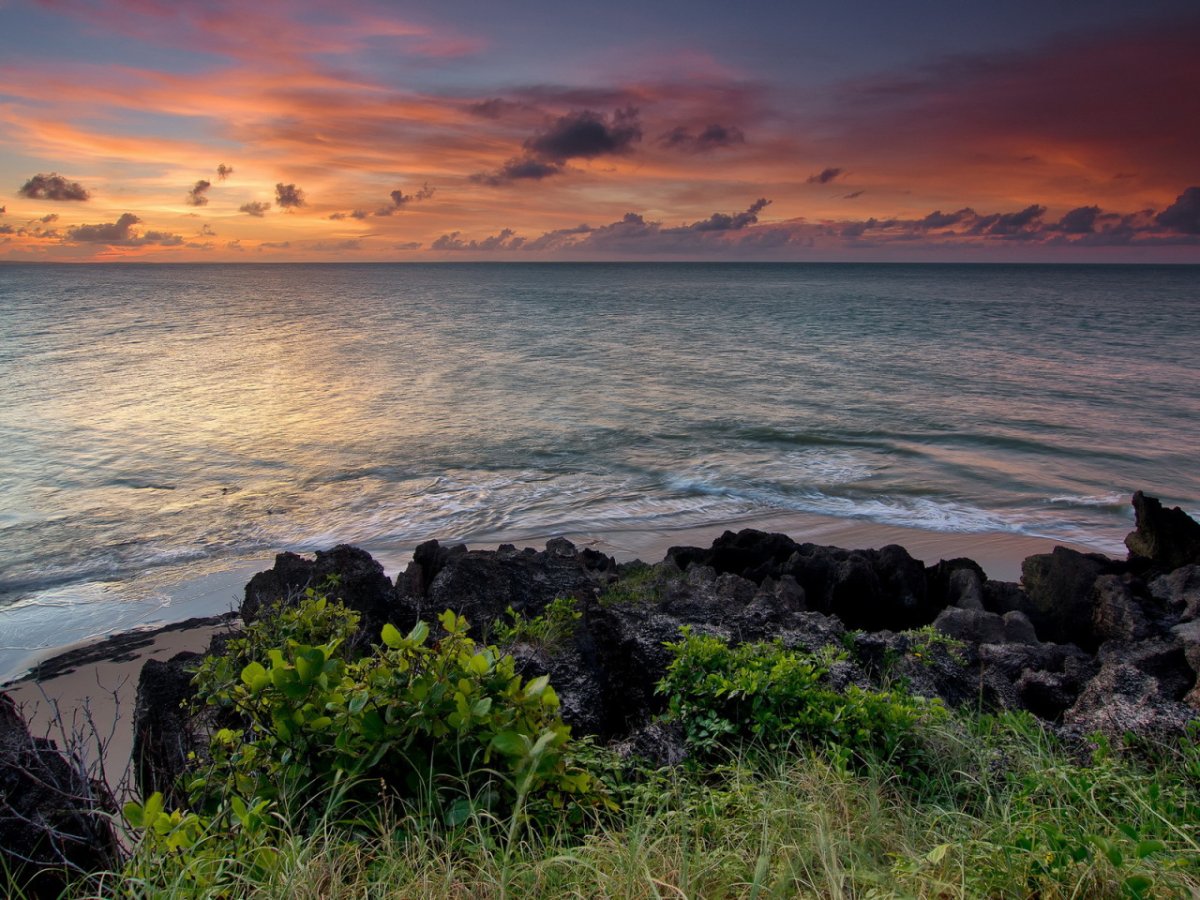 Вечерний морской пейзаж