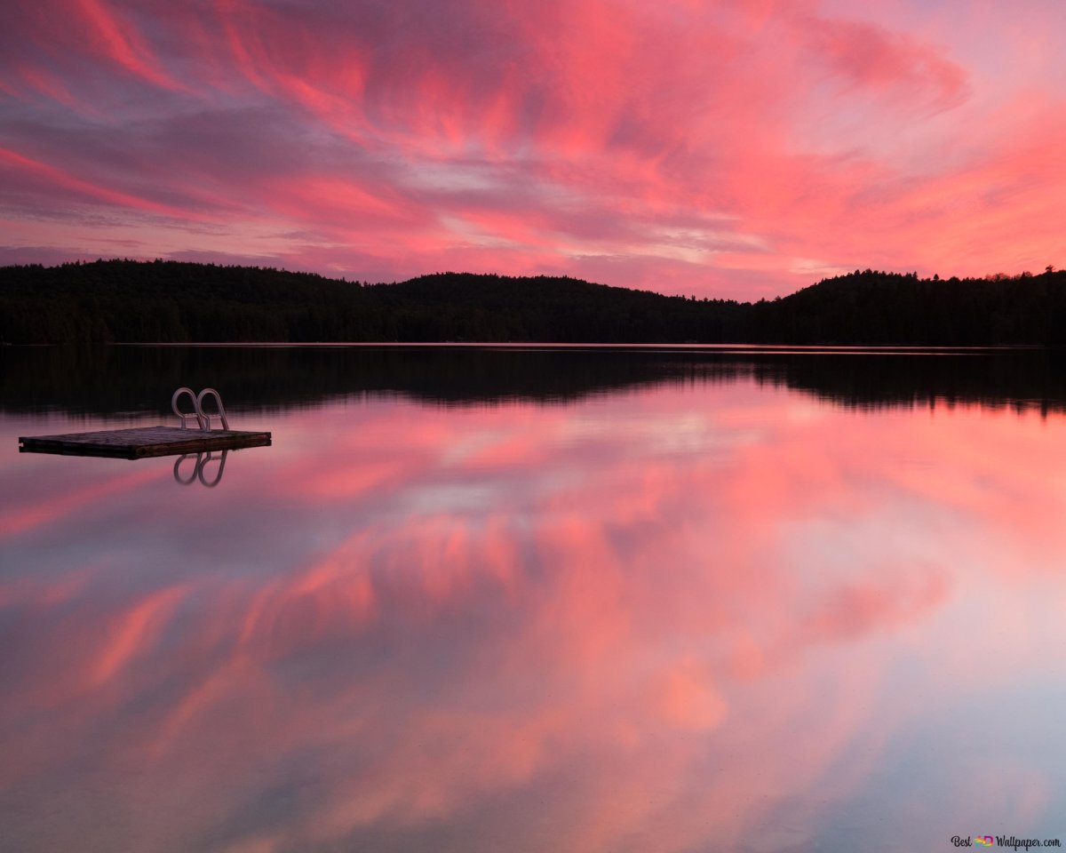 Озеро Пинк Канада