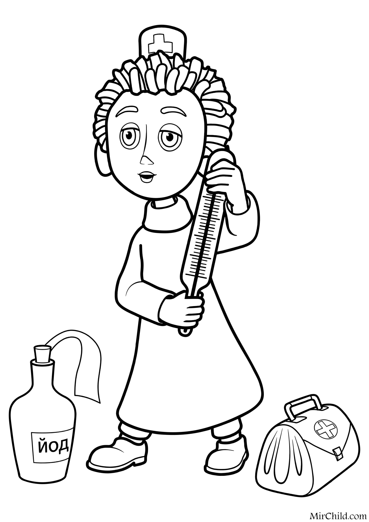 Сказочный персонаж Пилюлькин