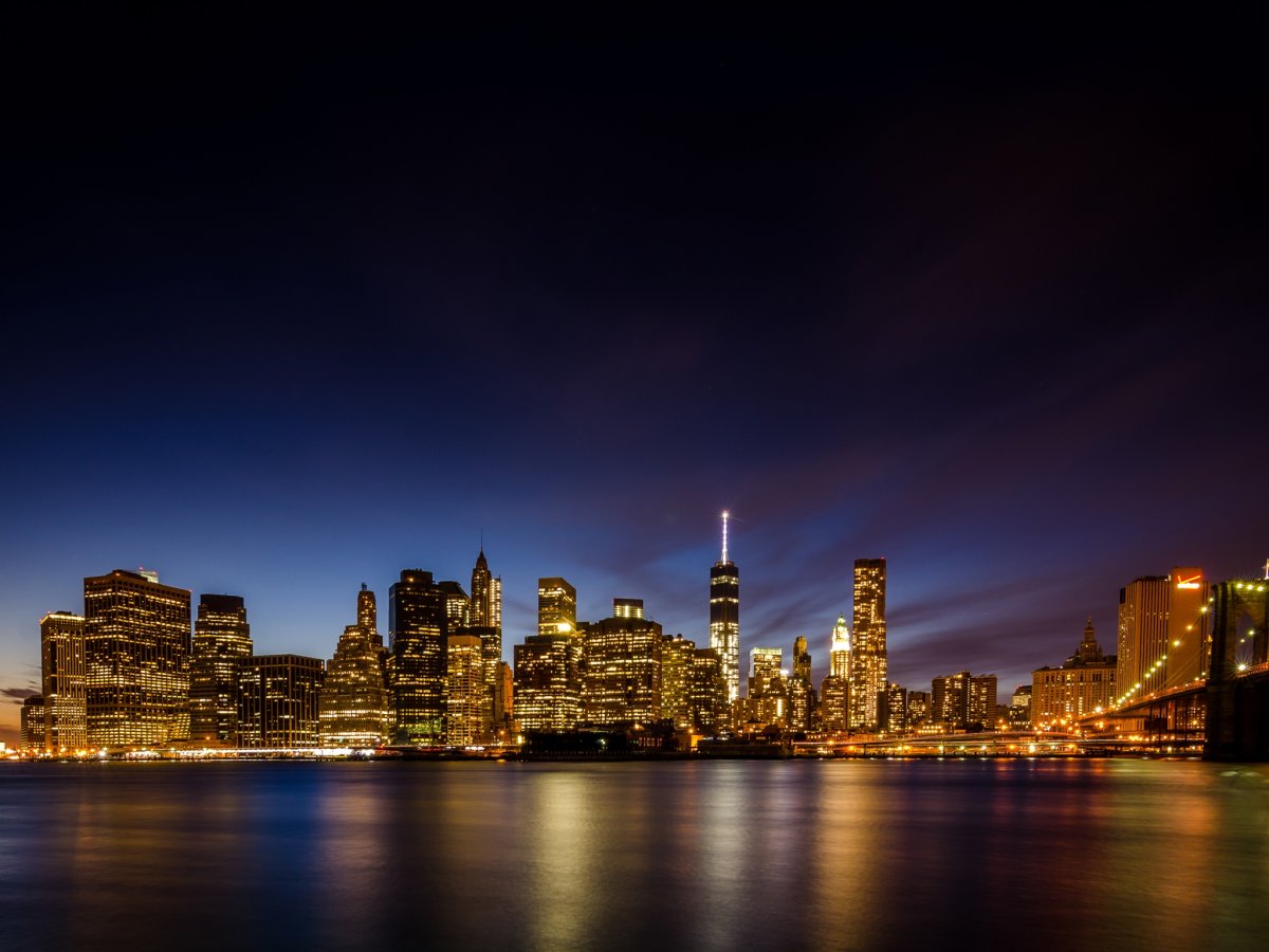 Ночной Нью Йорк 4к