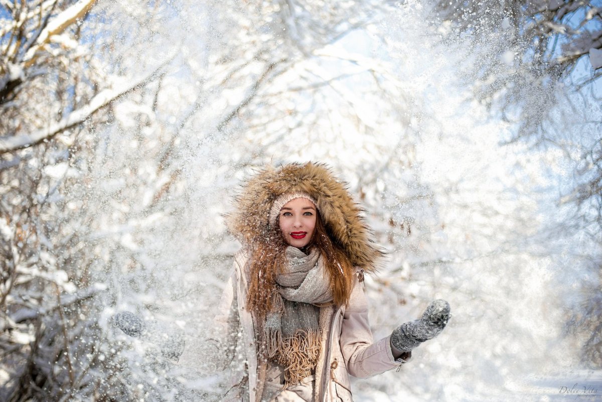 Зимняя Портретная фотосессия
