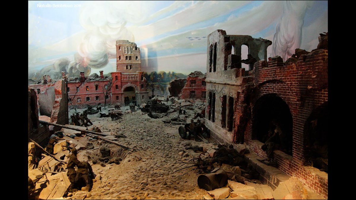 Руины Брестской крепости 1941