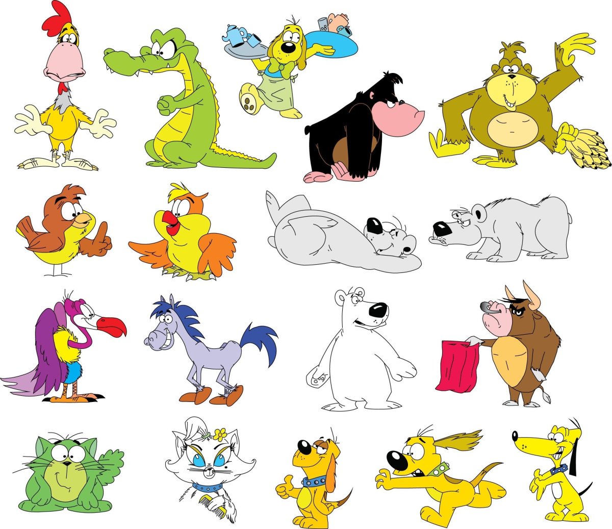 Прикольные придуманные персонажи