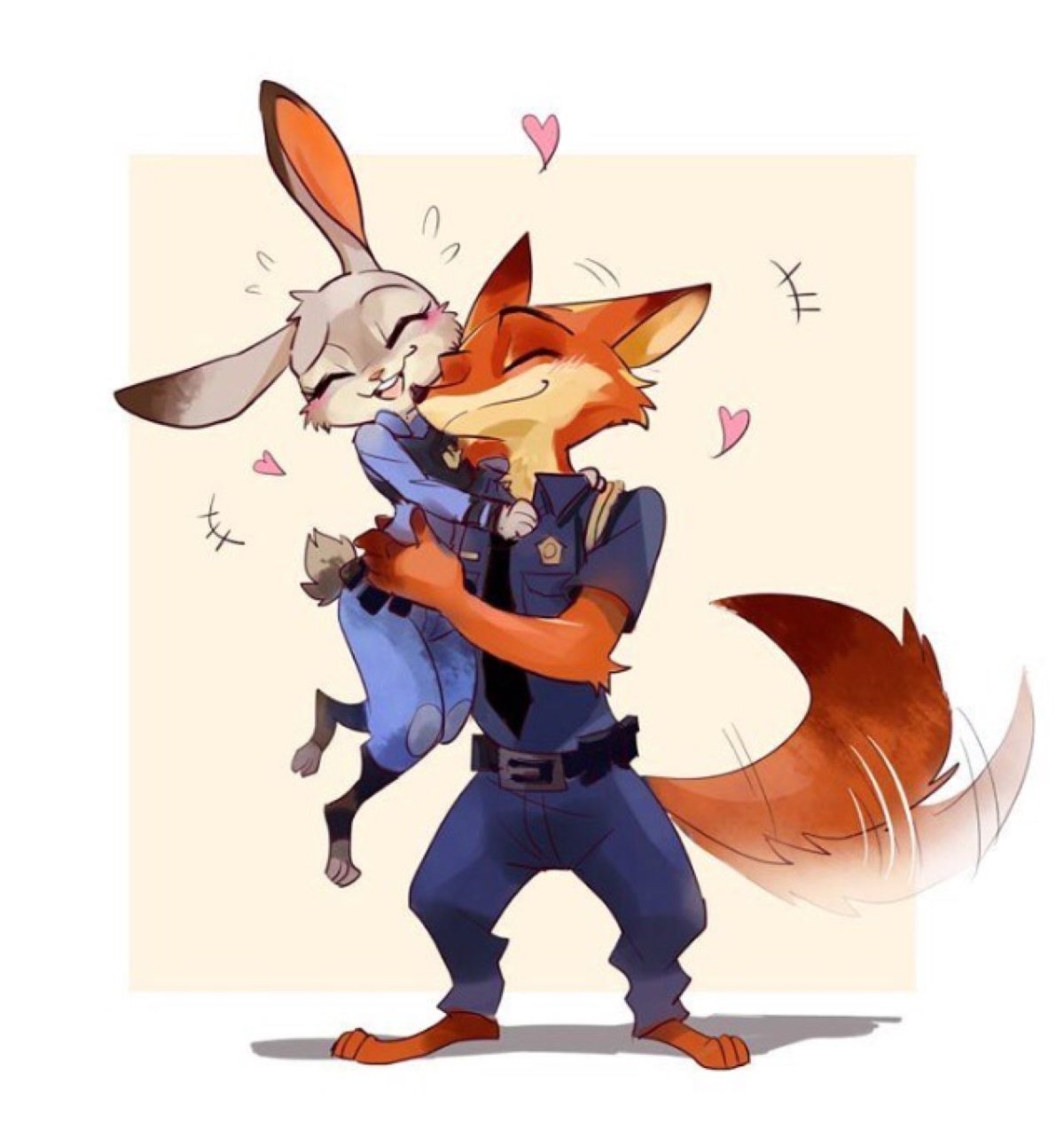 Зверополис Джуди Хоппс и Лис