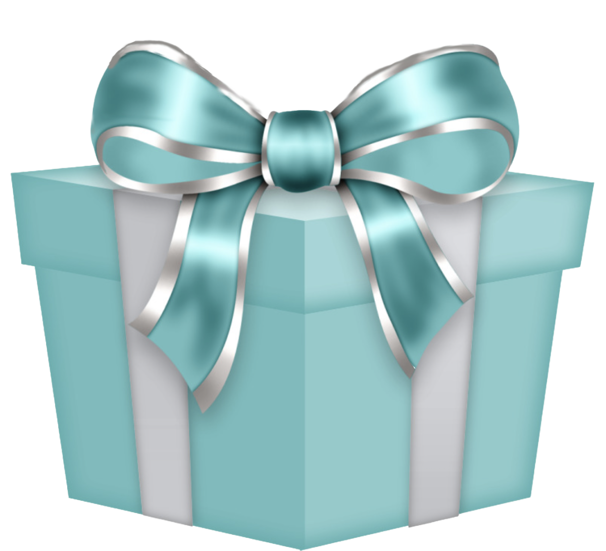 Коробка подарок с бантом