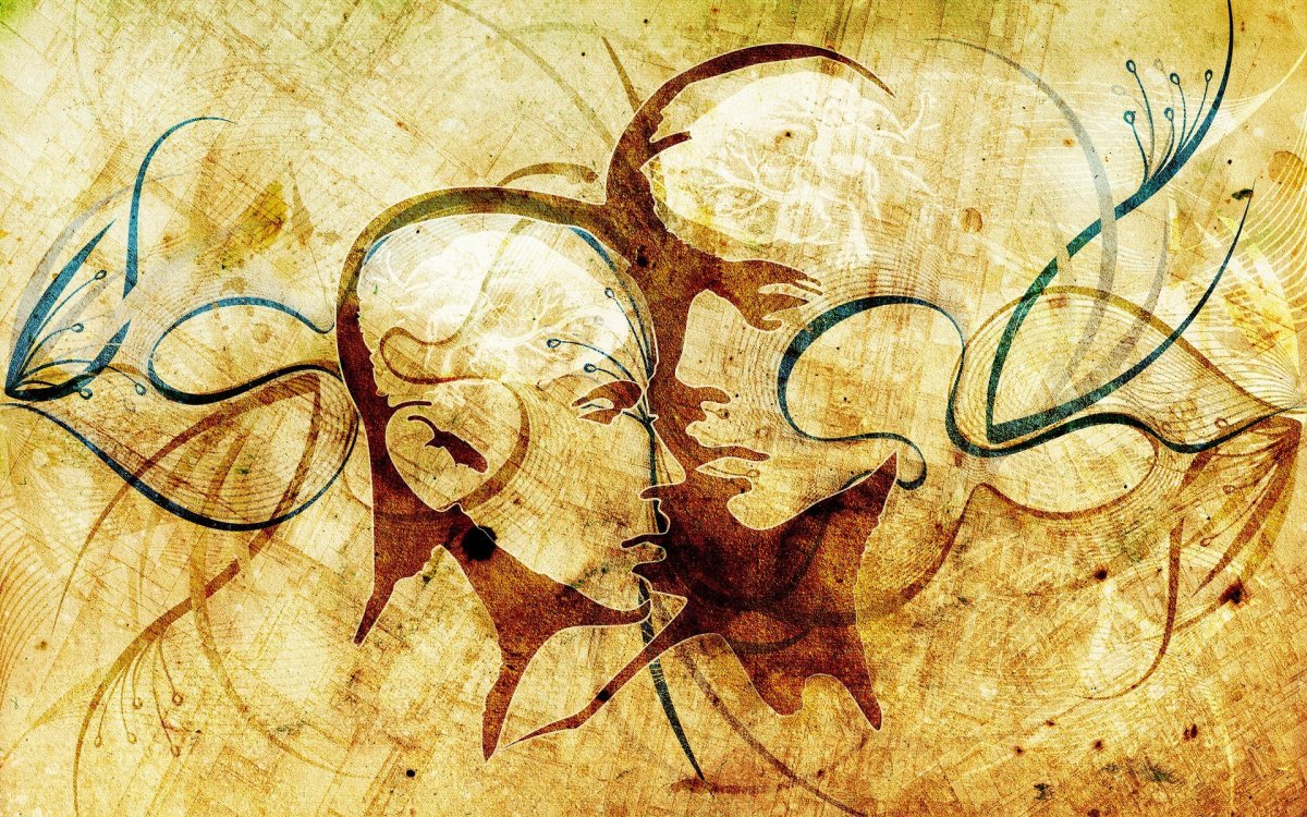 Абстракция рисунки