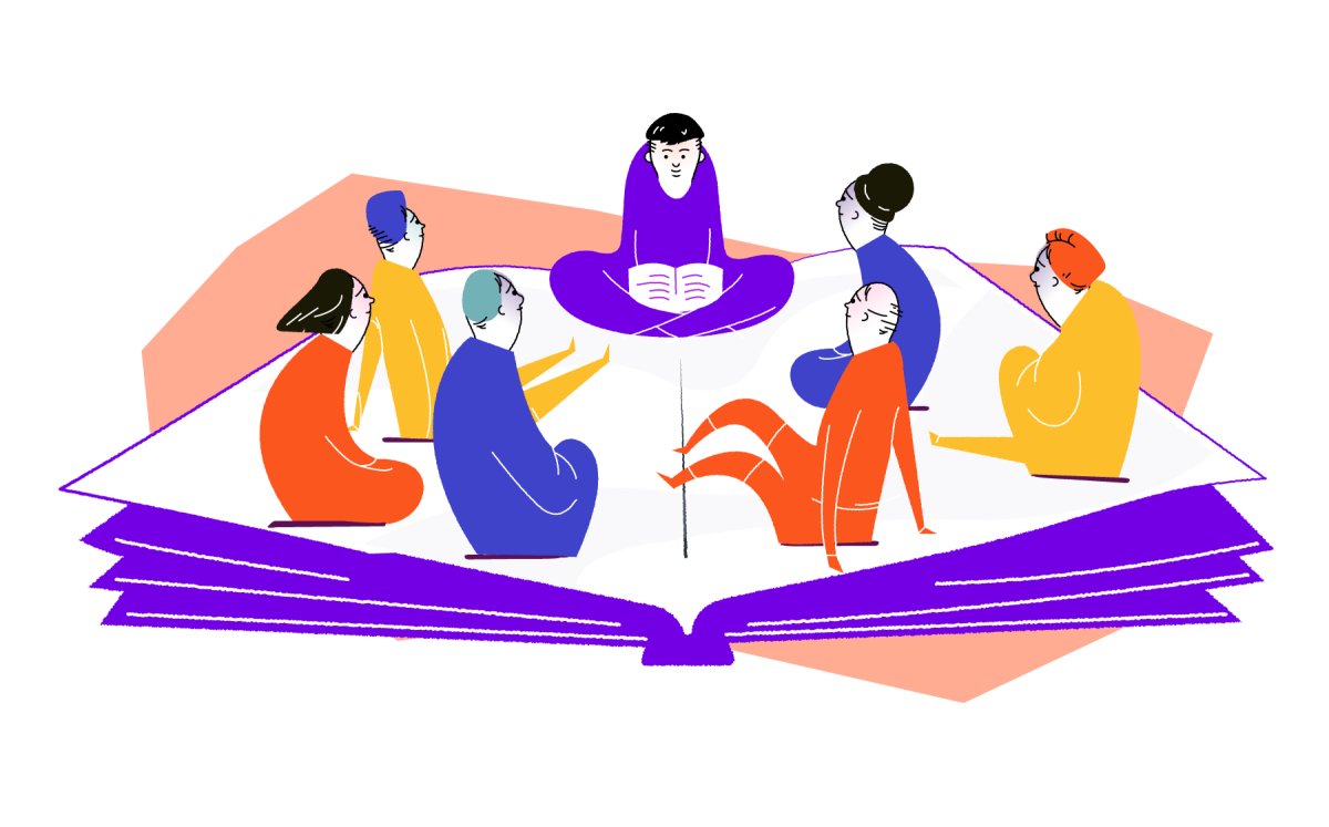 Сторителлинг иллюстрации