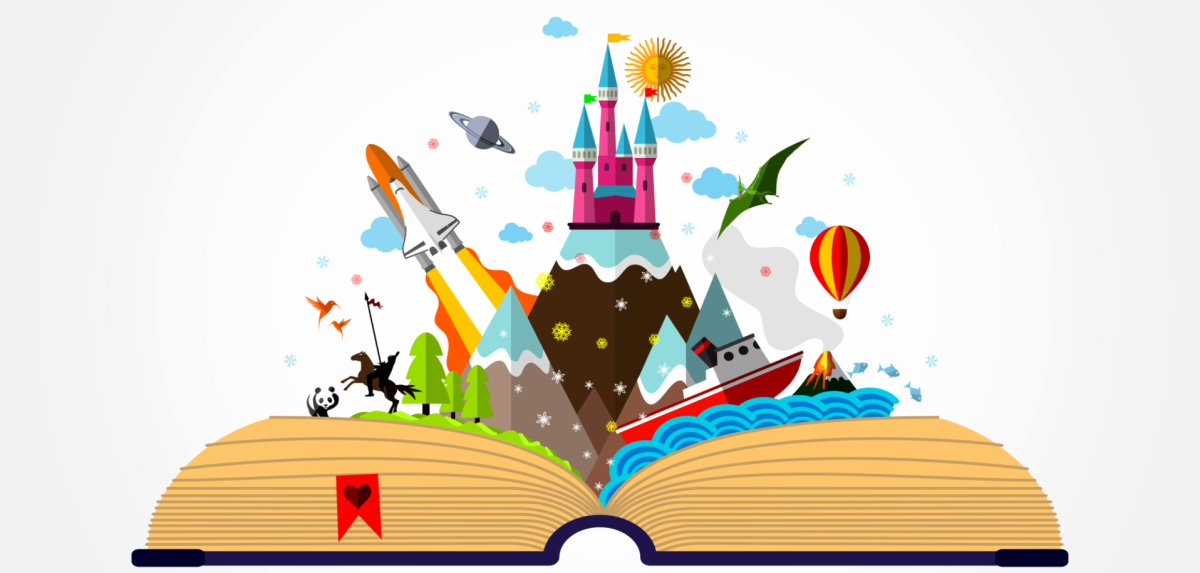 Книги путешествия вектор