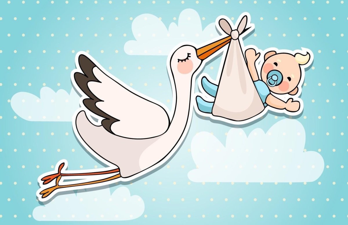 Аист рисунок