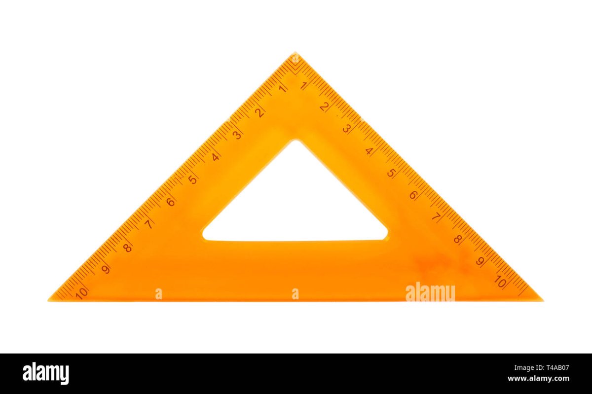 Оранжевые треугольники на белом фоне