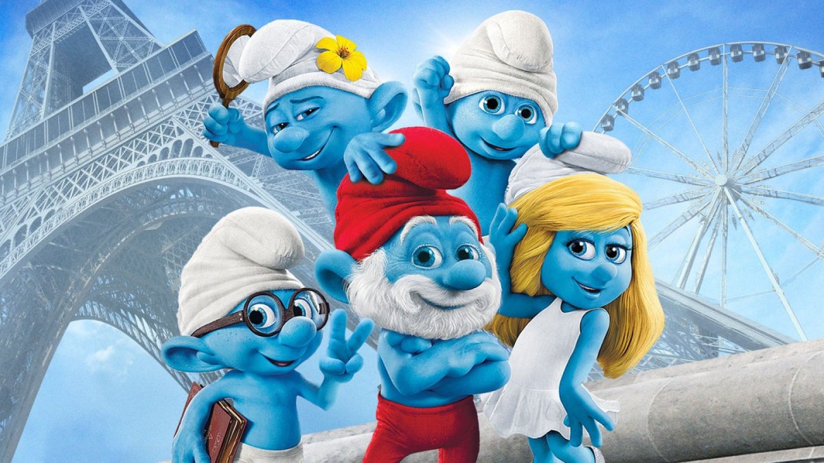 Смурфетта на рабочий стол