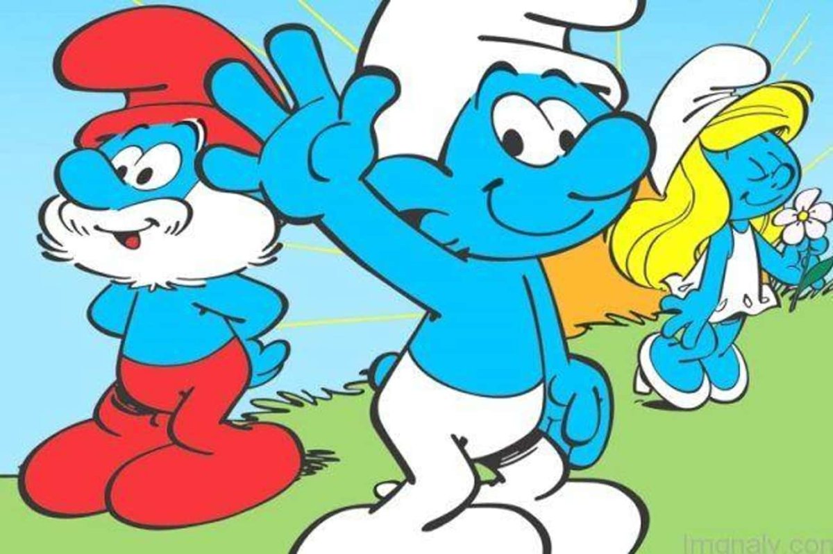 Смурфетта и Ворчун