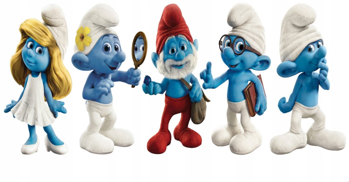 Смурфики фото