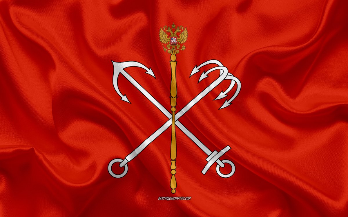 Флаг города Санкт-Петербурга