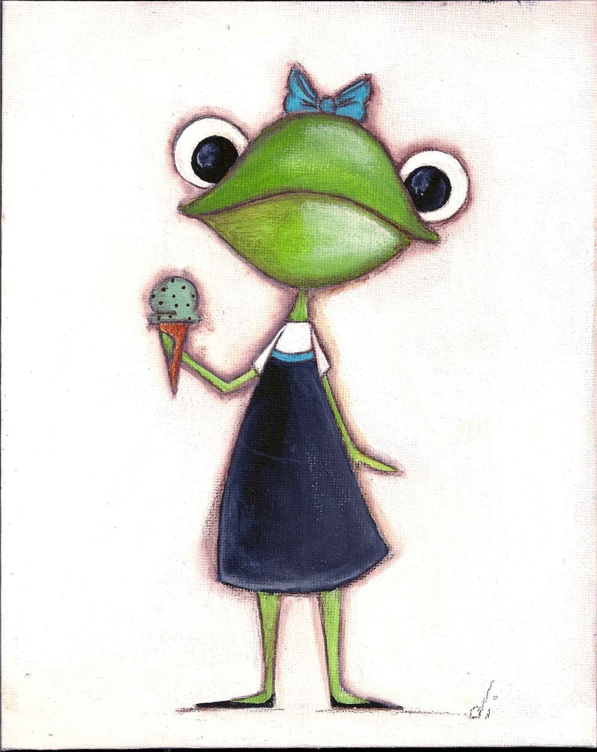 Кермит лягушка для срисовки