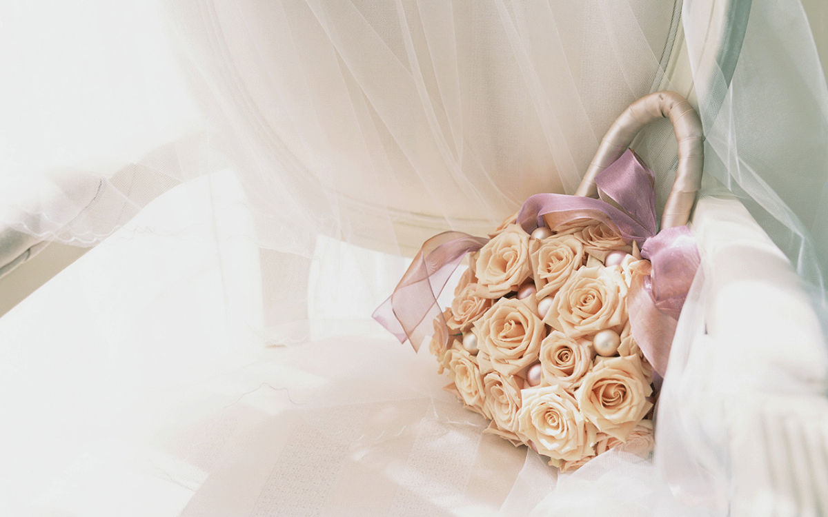 Свадебный фон для коллажа