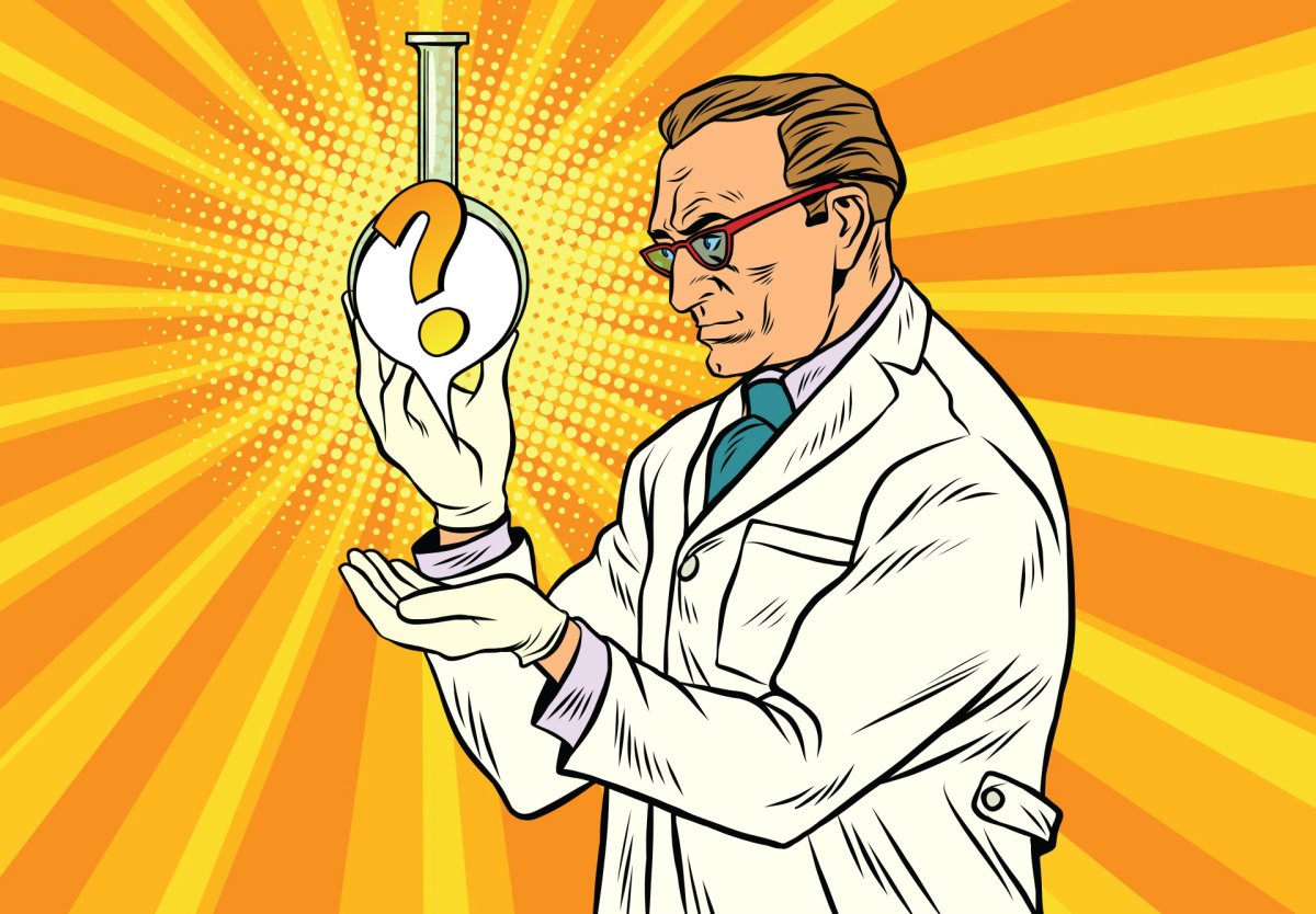 Ученые в стиле поп арт