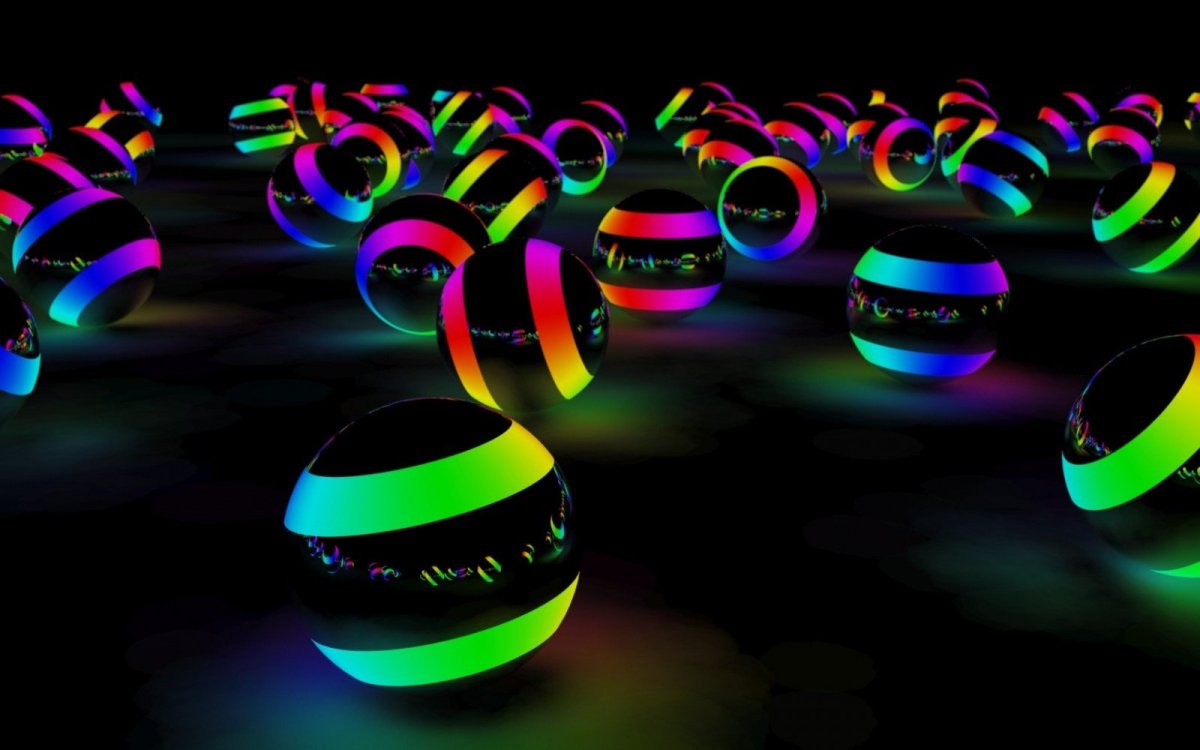 Неоновые заставки на рабочий стол