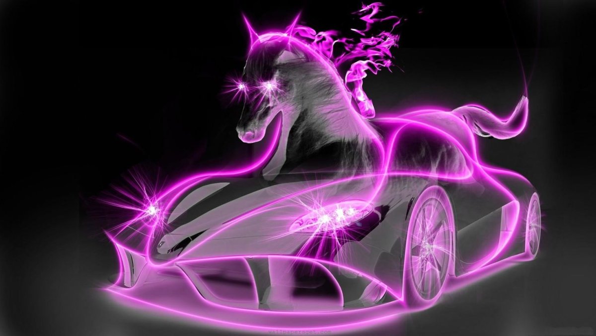 Неоновые обои