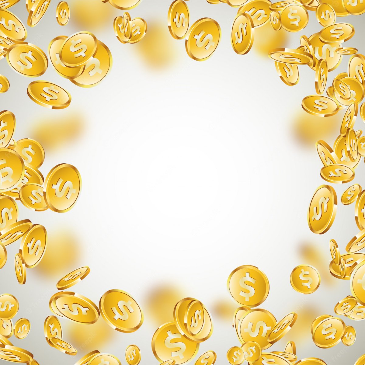 Мешок золота мультяшный