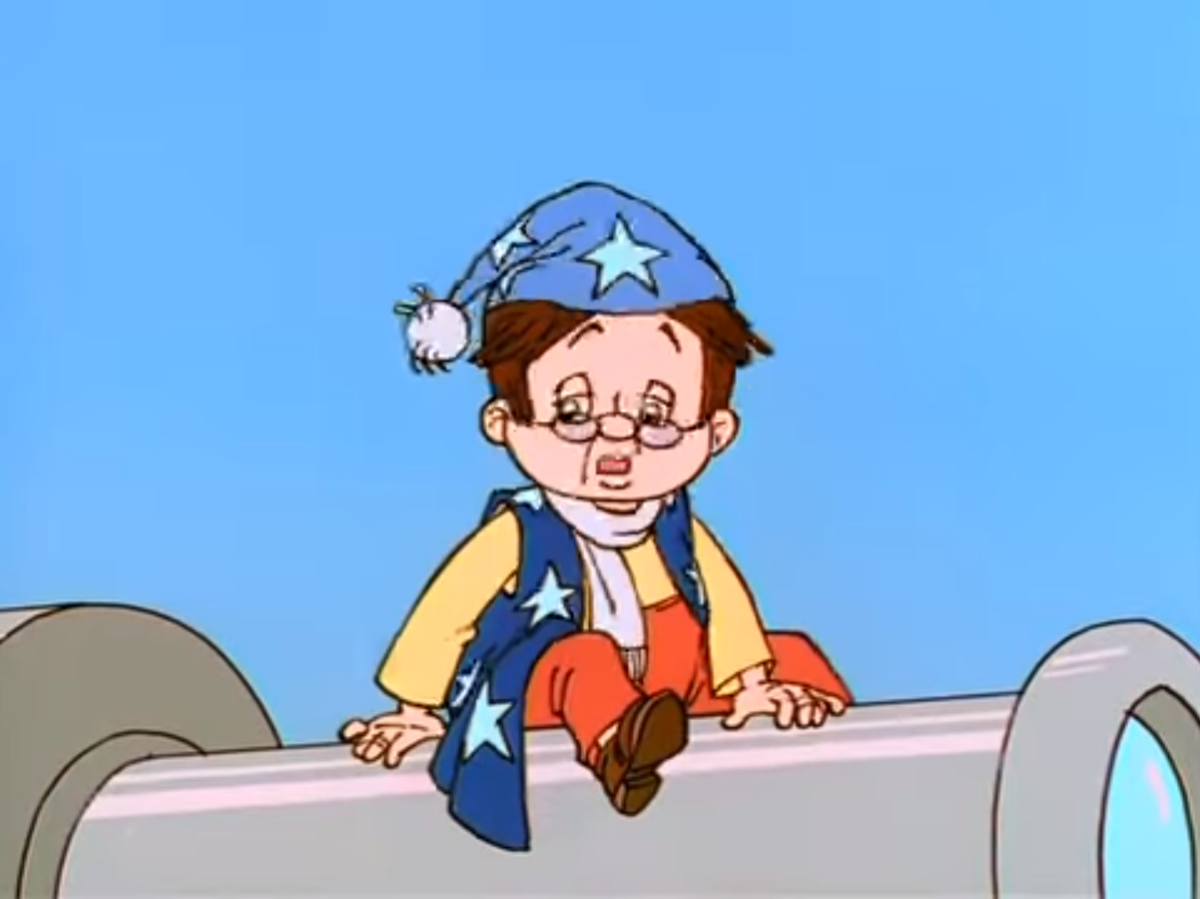 Незнайка на Луне астроном Стекляшкин