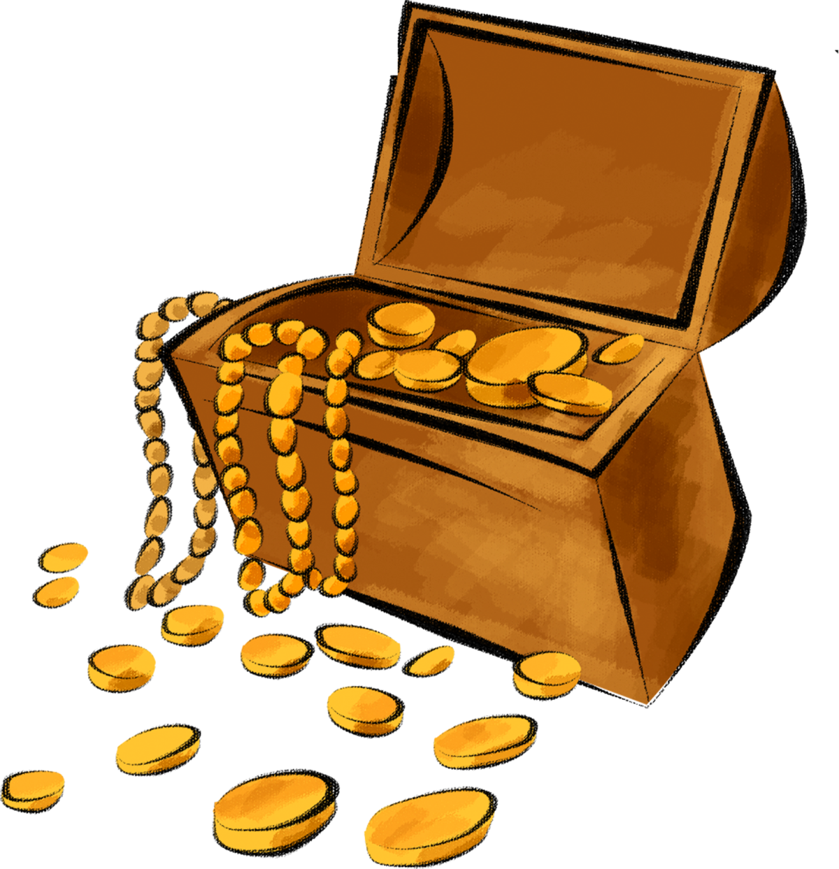 Золотые слитки и монеты