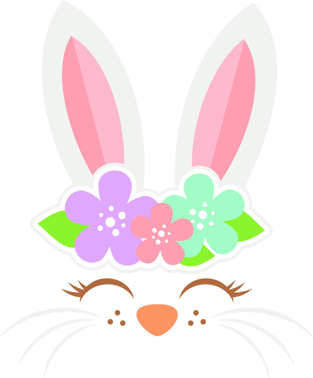 Мордочка пасхального зайца