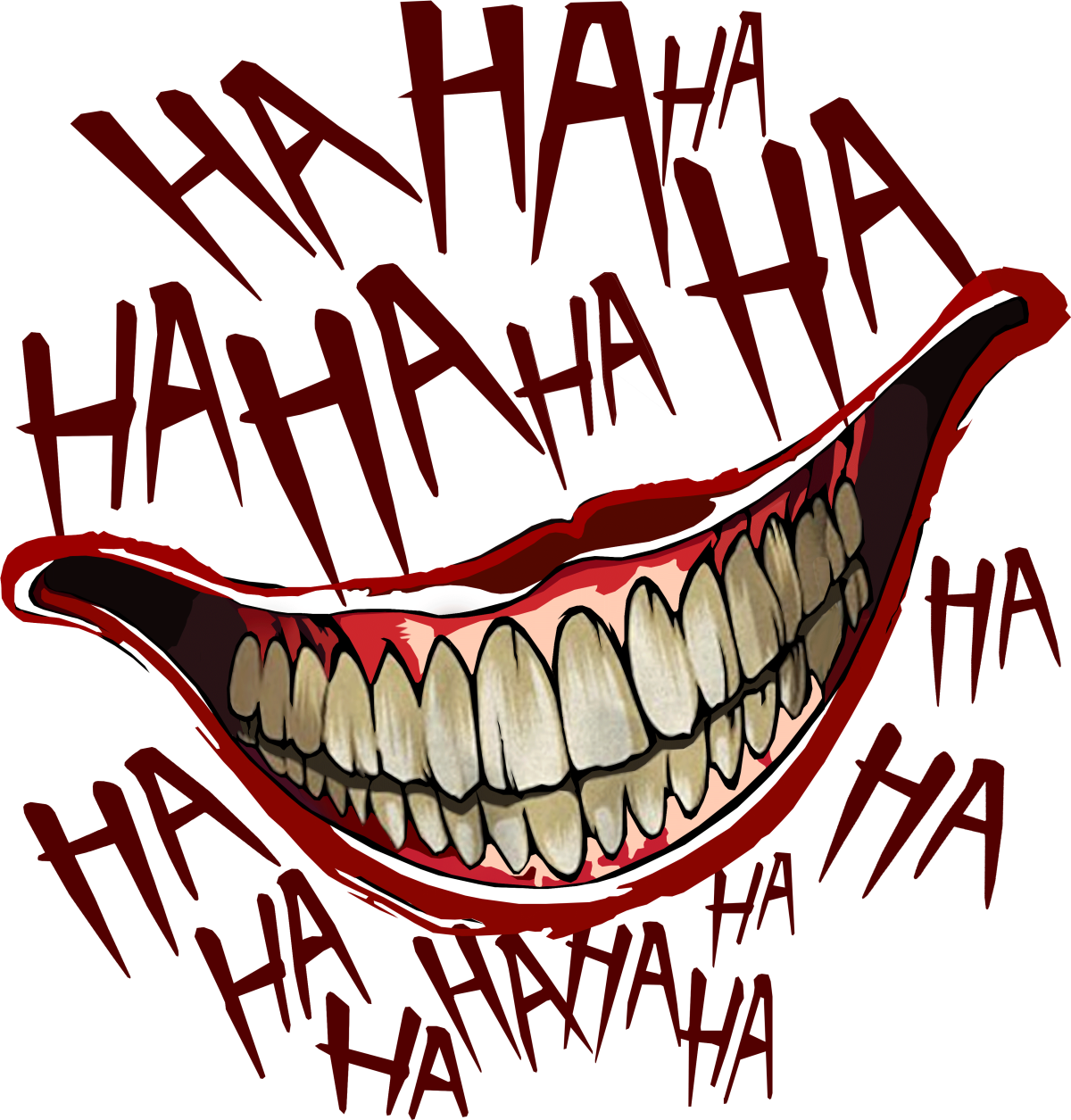 Ха ха надпись