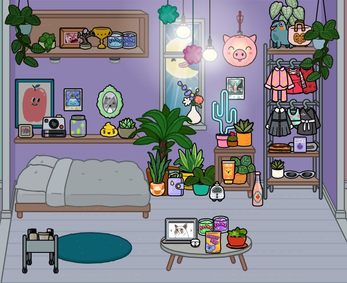 Тока бока декор для домика Токио Художественные комнаты