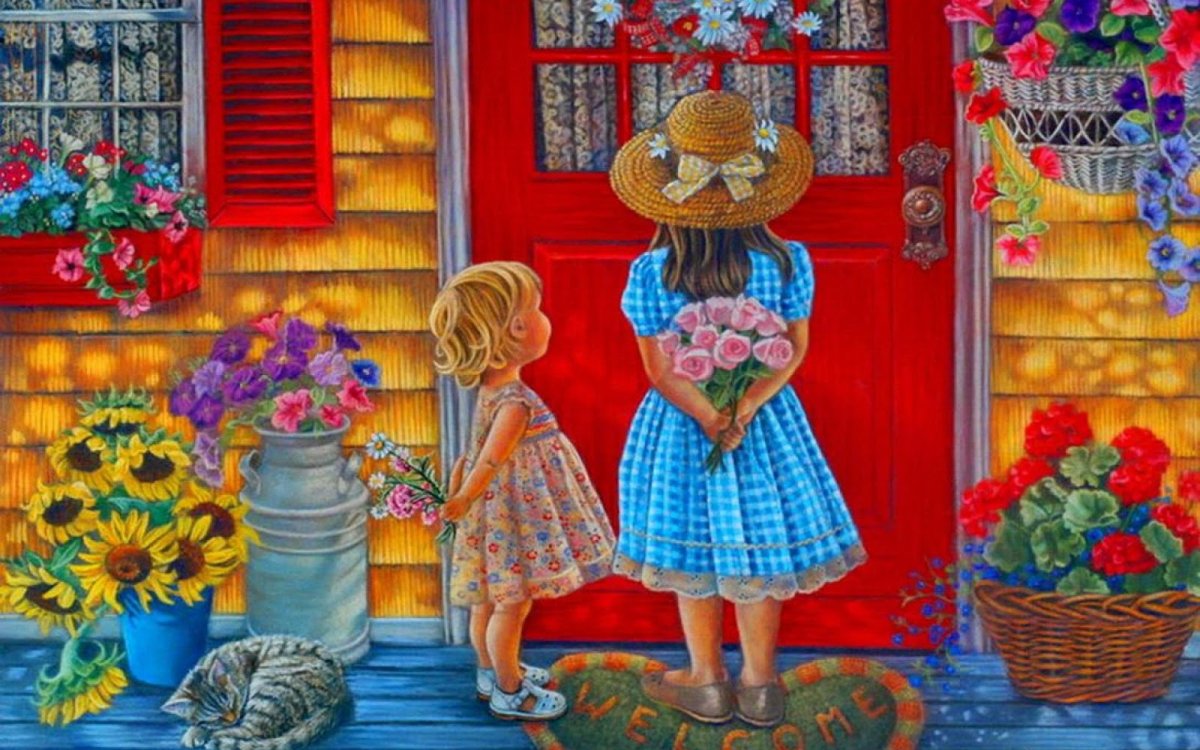 Карикатура семейный обед