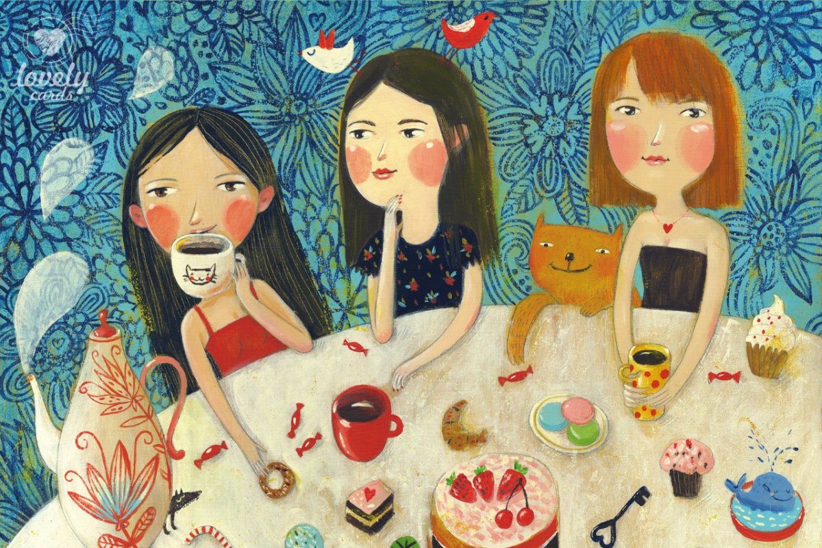 Чаепитие с подругами