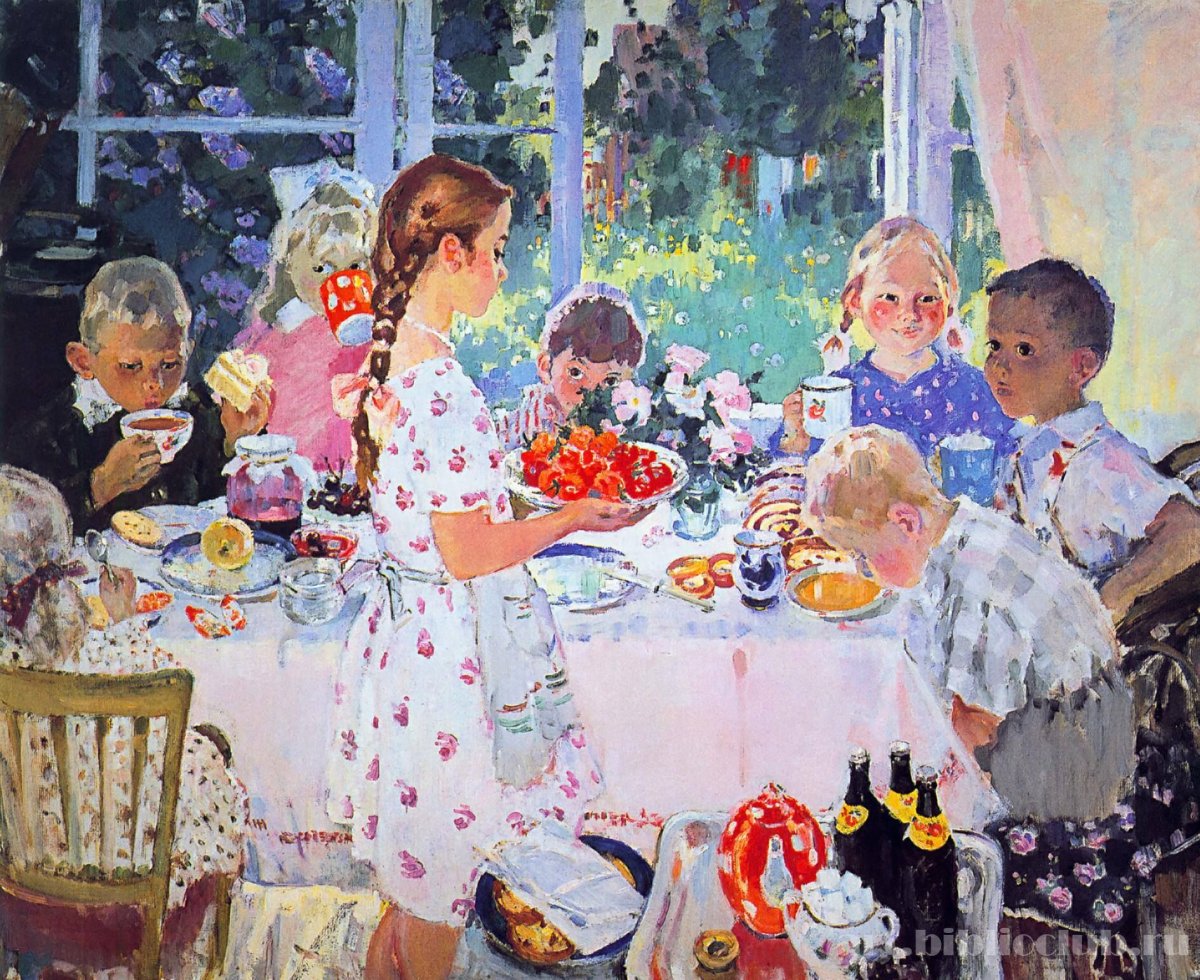 Праздничный стол мультипликация