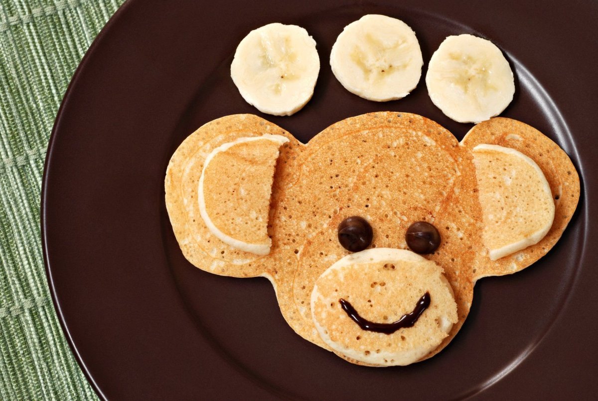 Блинчики в форме животных