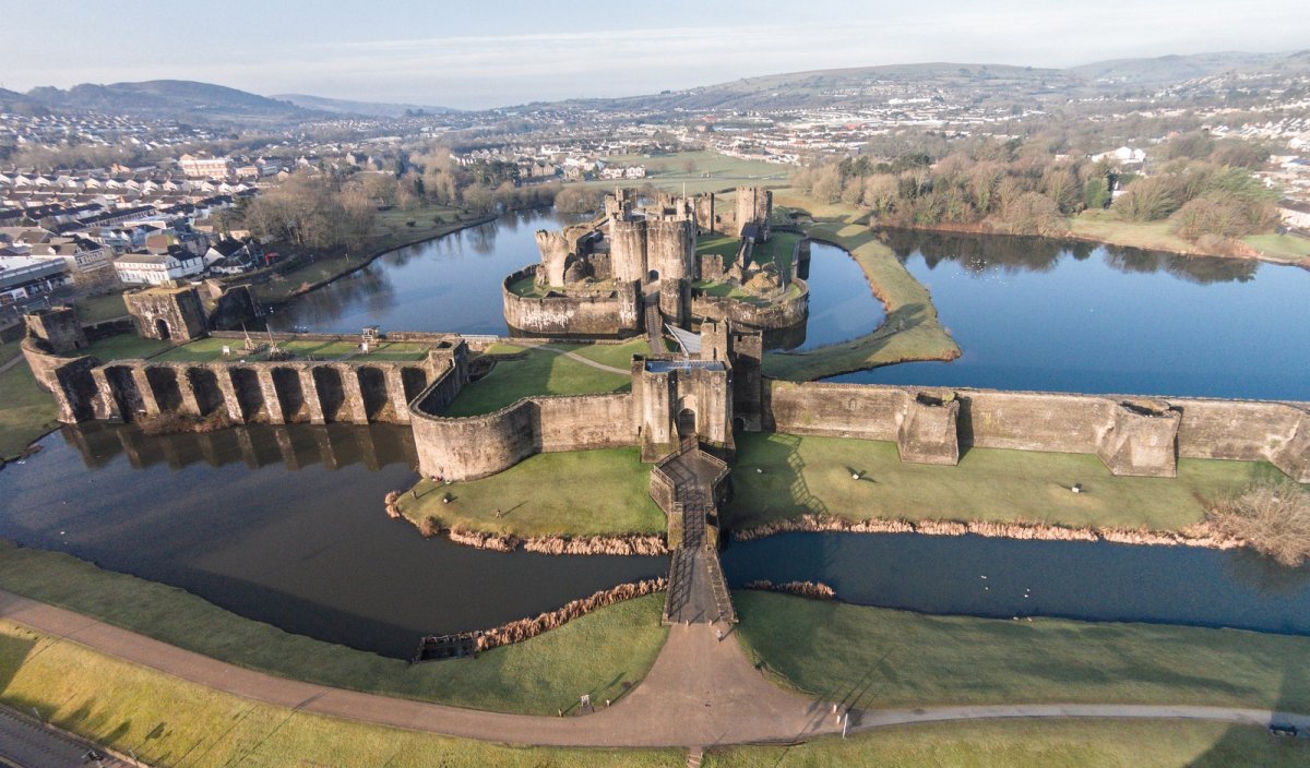 Замок Бодиам Англия