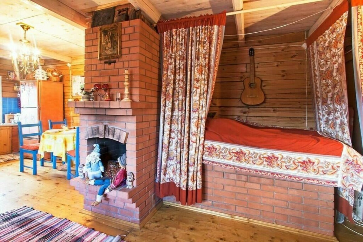 Печи Рязанкина русская печь с лежанкой