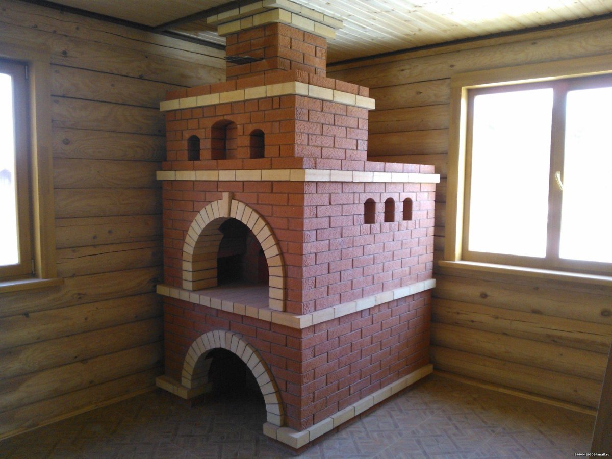 Интерьер деревенской избы