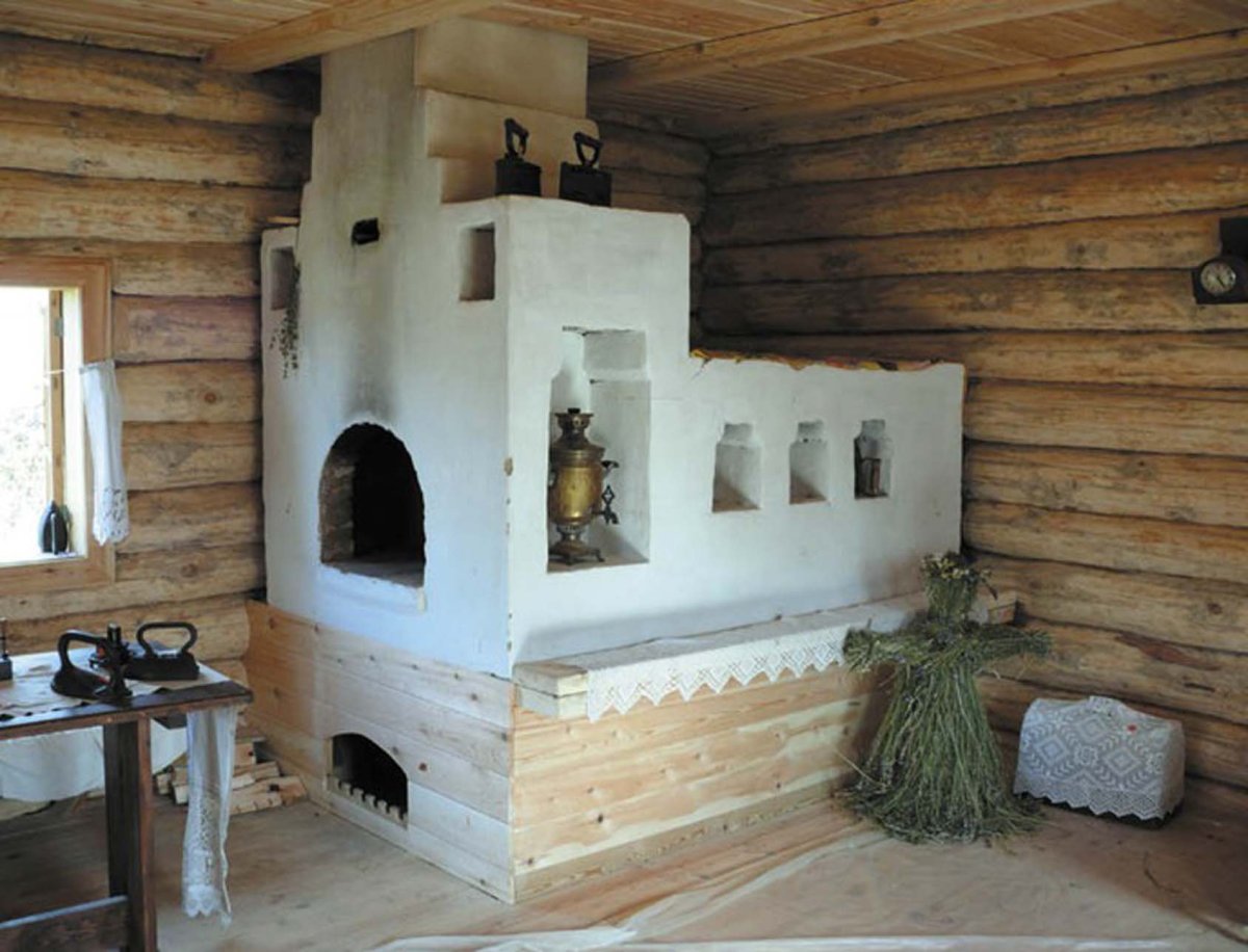 Печь с лежанкой и полатями