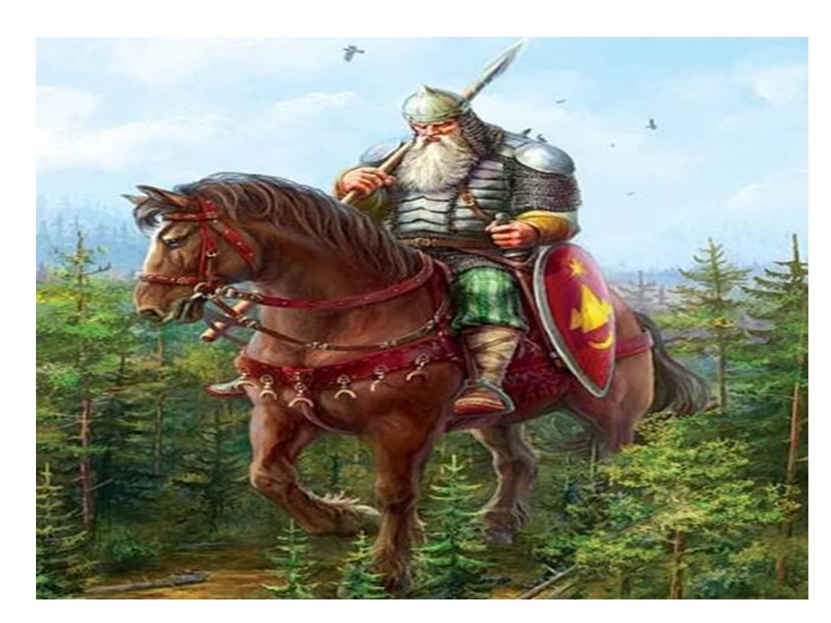 Богатыри арт Степан Гилёв