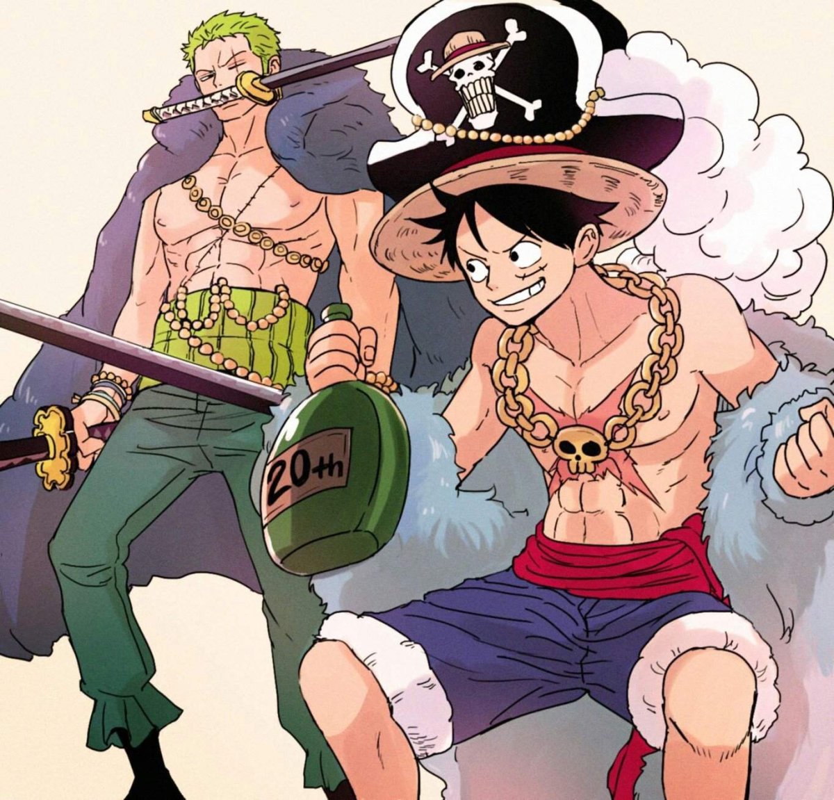 Мугивара Луффи Король пиратов