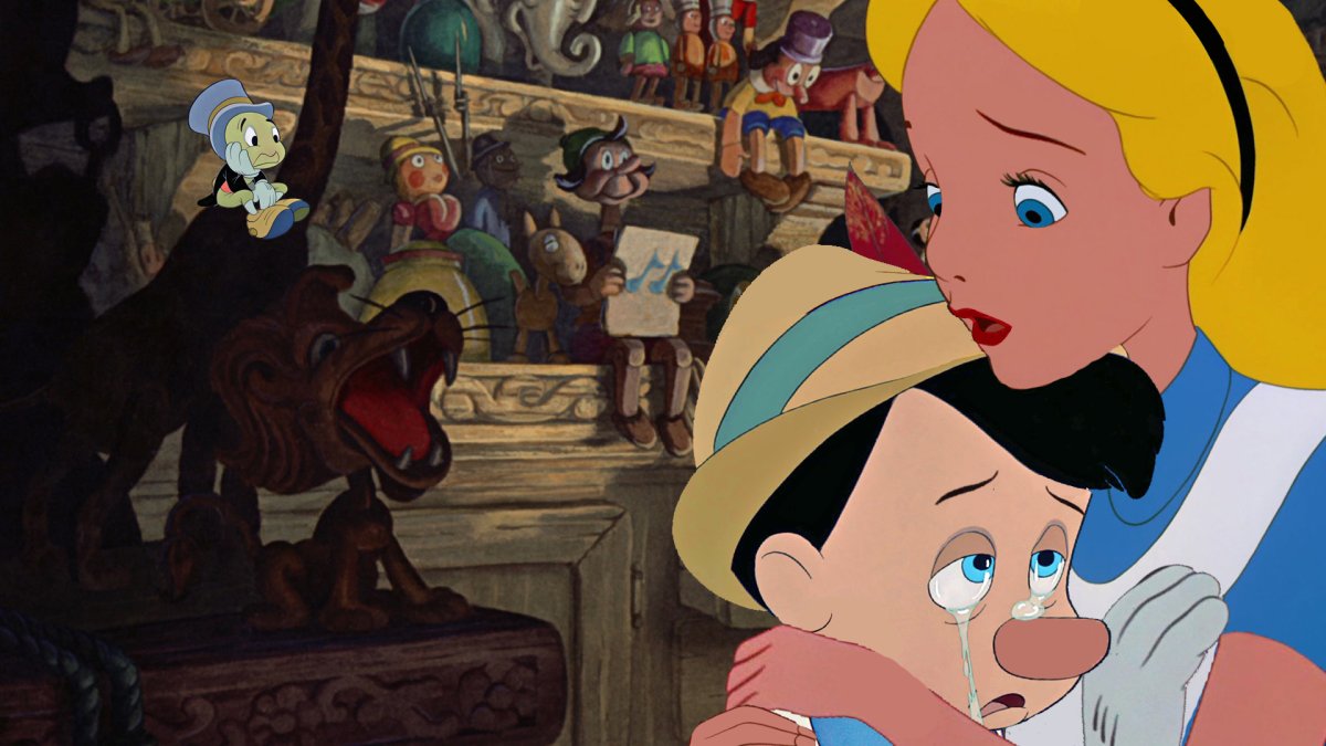 Пиноккио курит