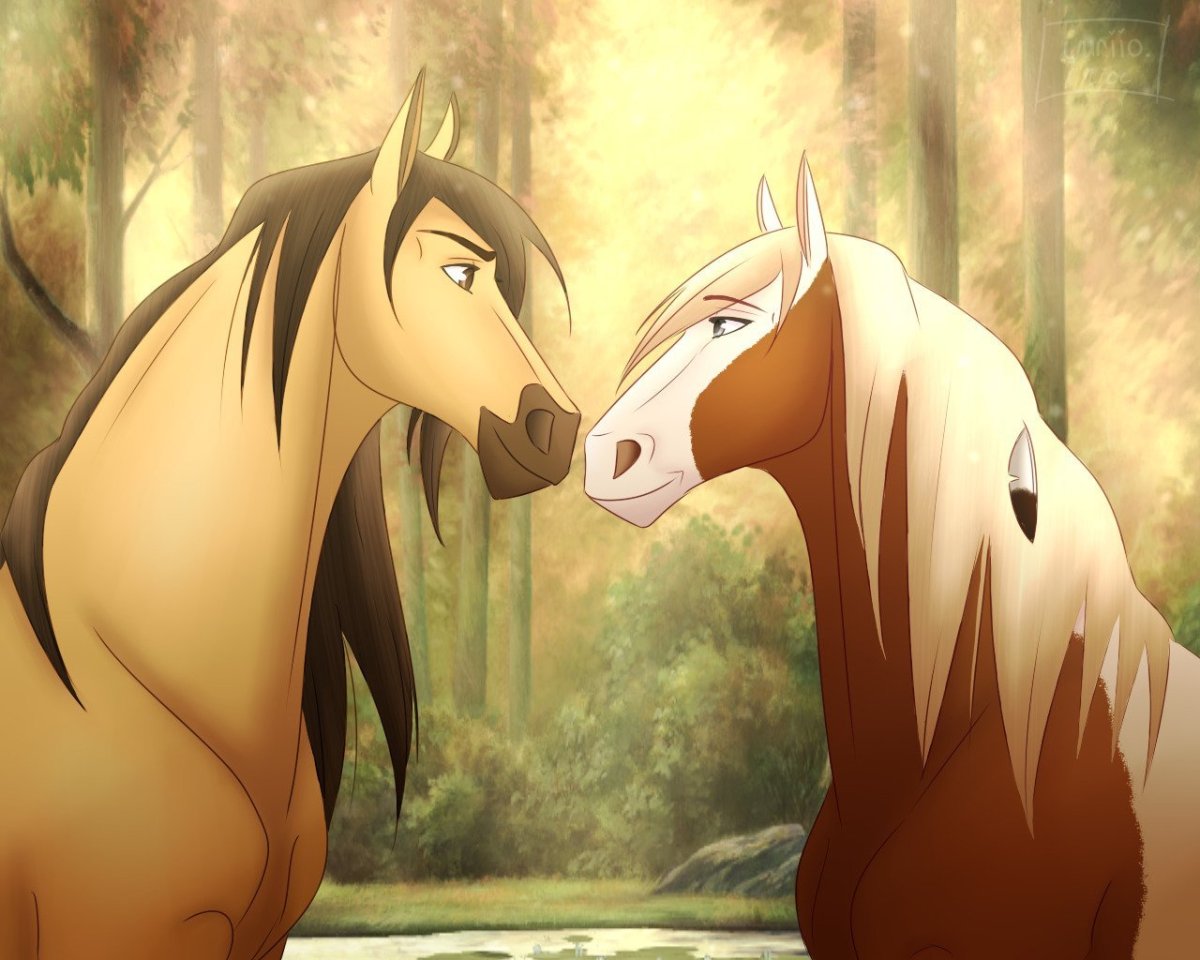 Лошади спирит душа прерий 2