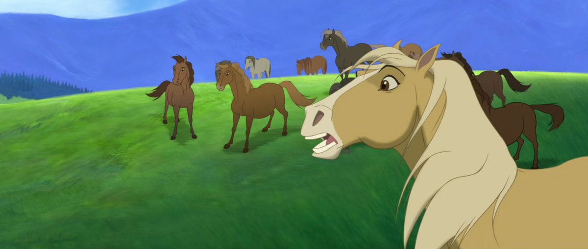 Спирит душа прерий табун