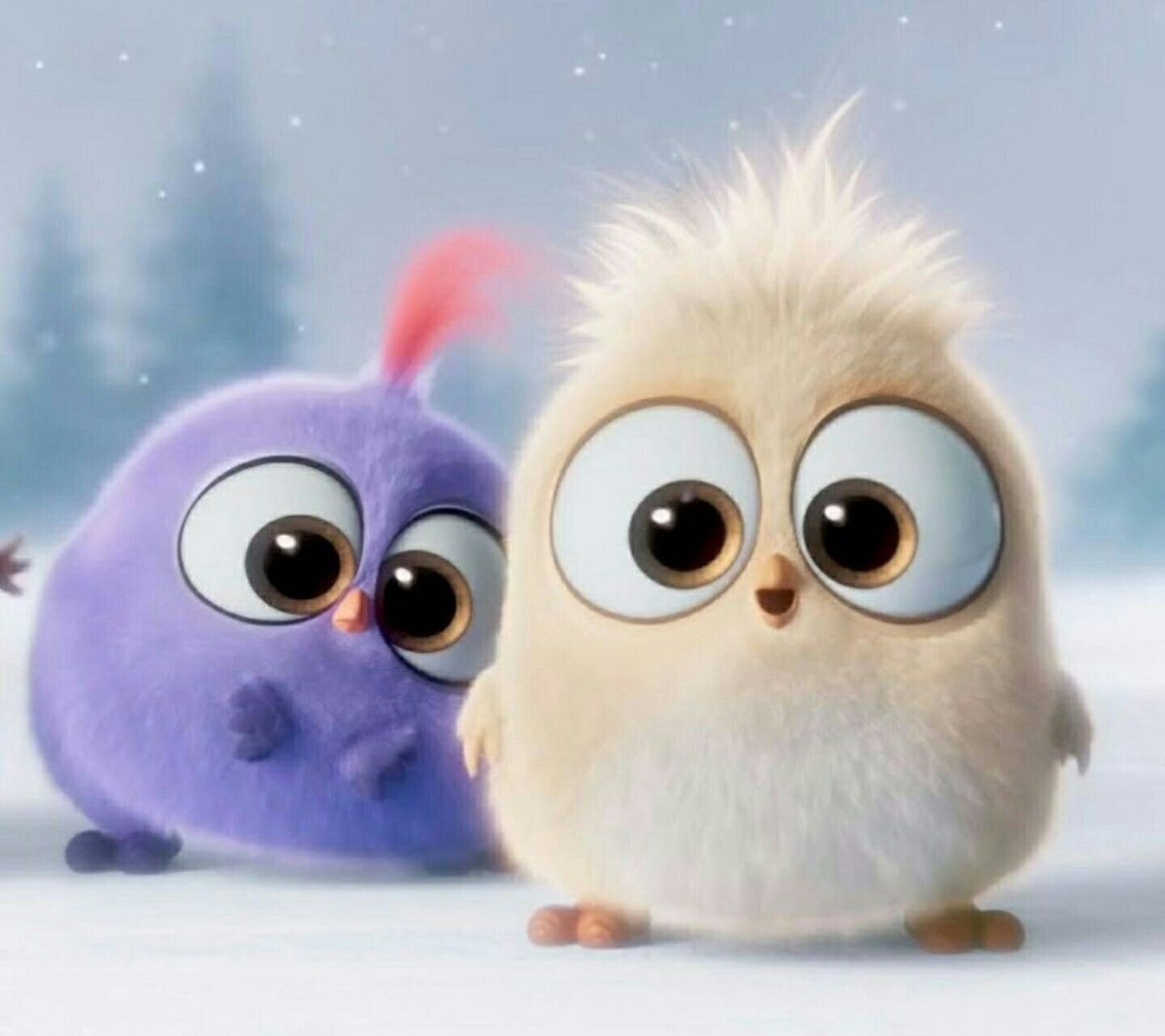 Птенчик из мультика