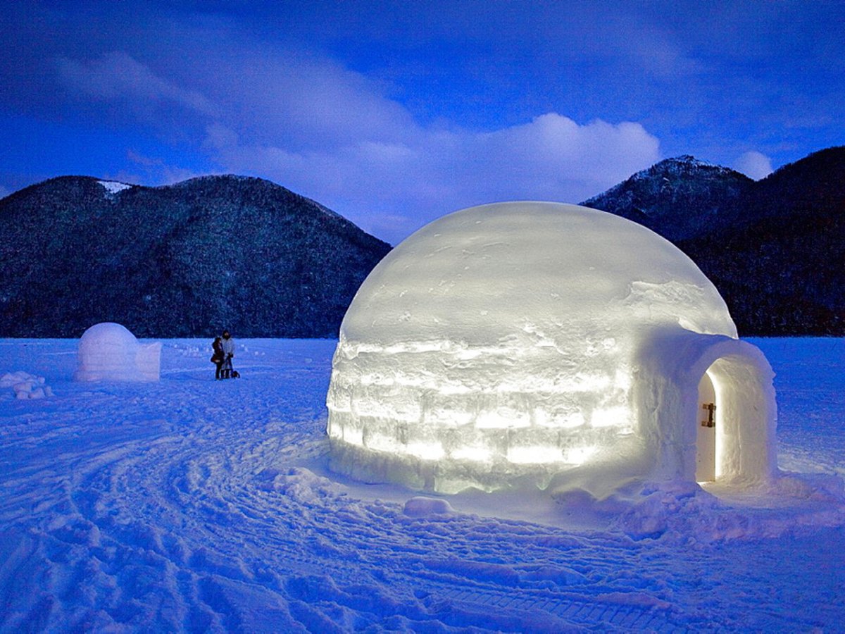 Иглу жилище эскимосов