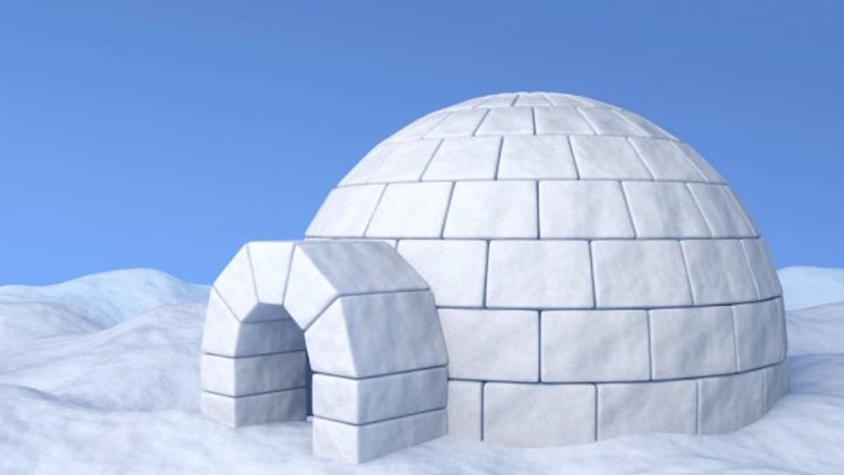 Иглу жилище эскимосов для детей