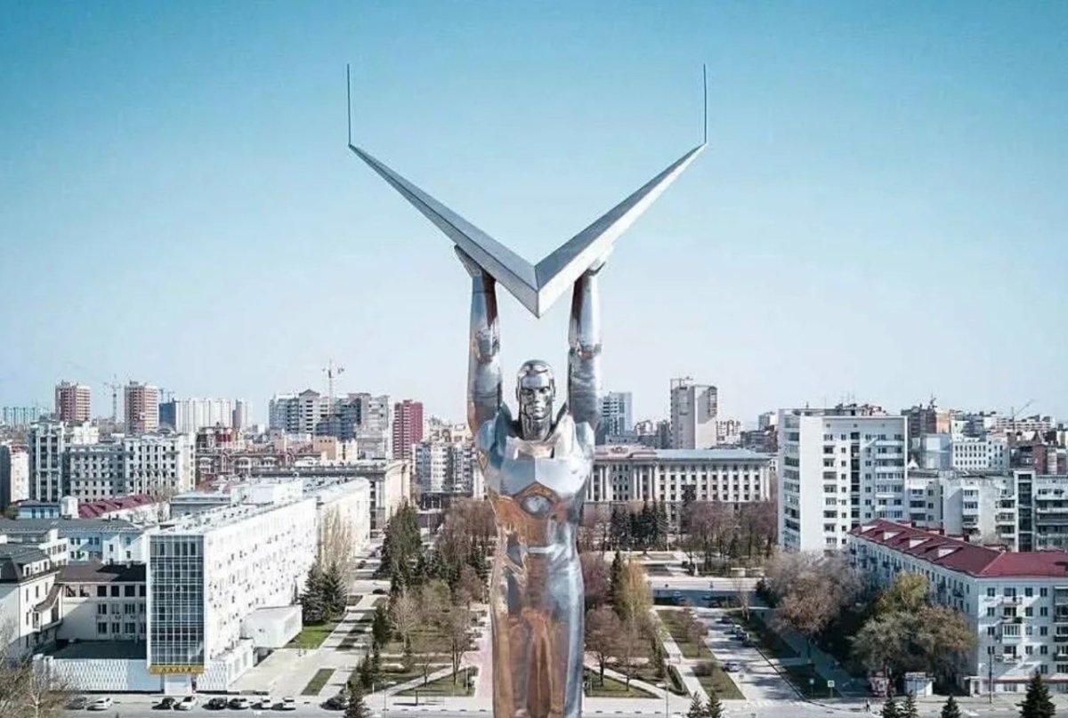 Самара площади зимой